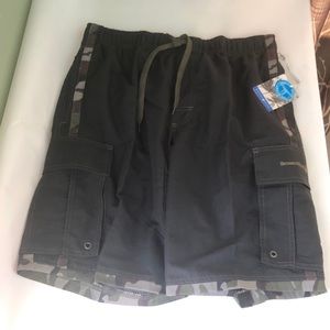 Beverly Hills Polo Club Swim Short Green Camo M